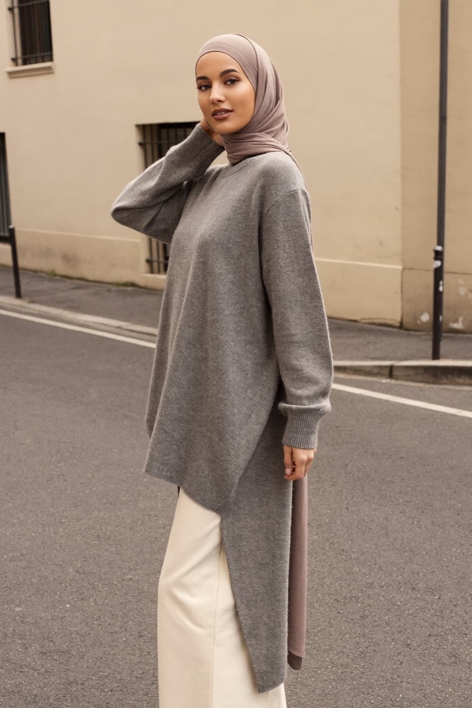 Long Knit Sweater