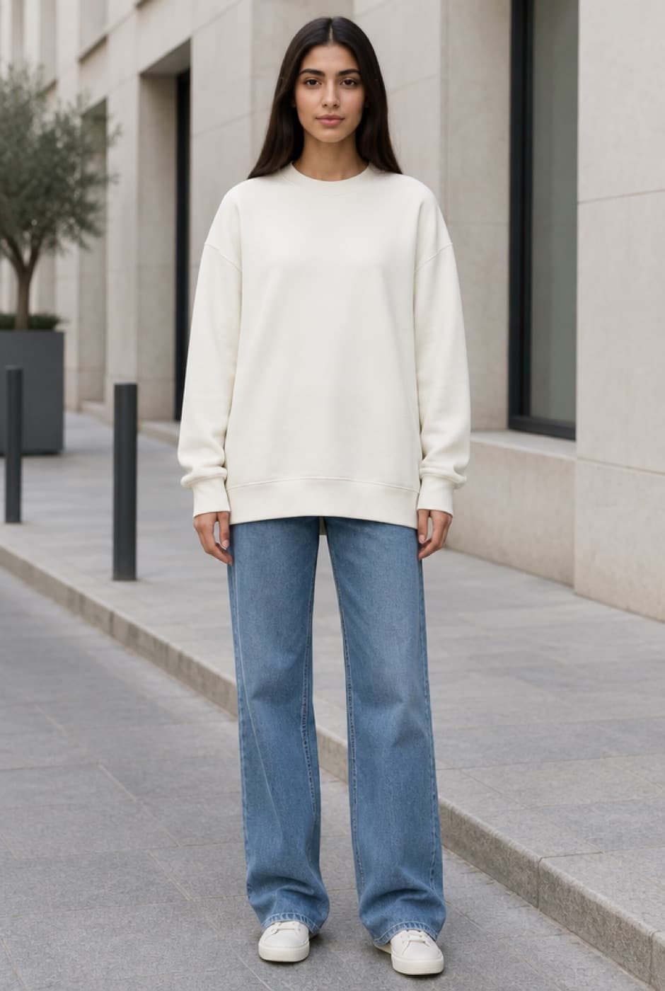 Loose Straight Jeans